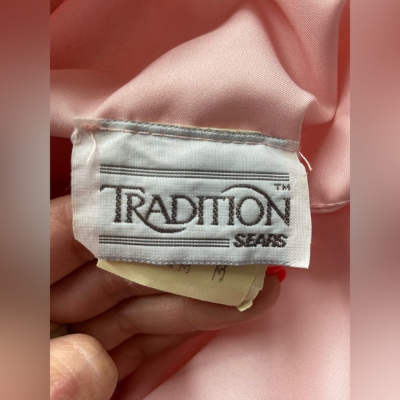 Vintage 80s‎ sears traditions dress size 15/16 - Picture 4 of 6